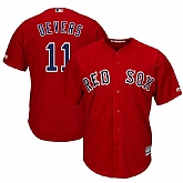 Red Sox 11 Rafael Denvers Red Cool Base Jersey Dzhi,baseball caps,new era cap wholesale,wholesale hats